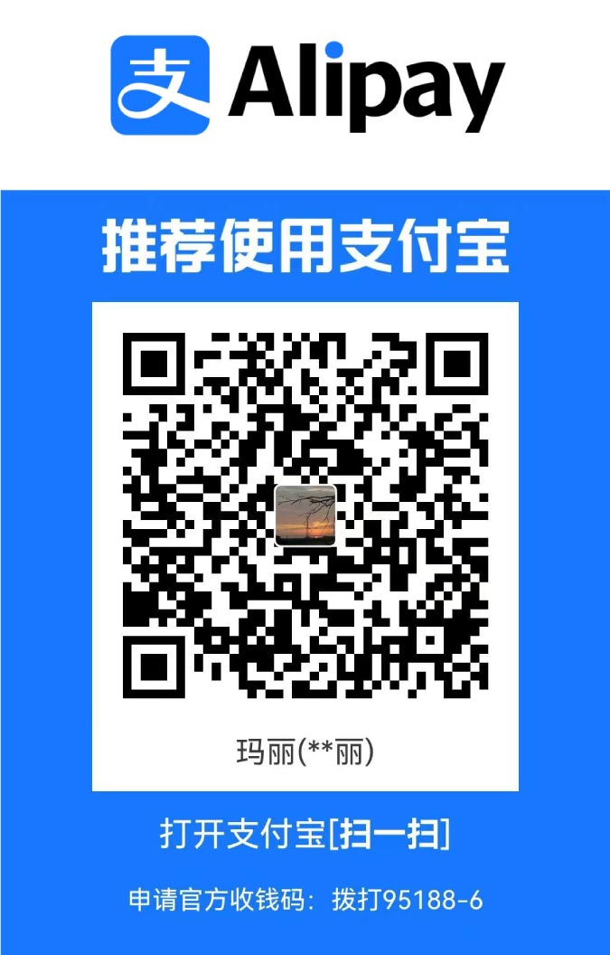 קוד QR לתרומה ב-Alipay